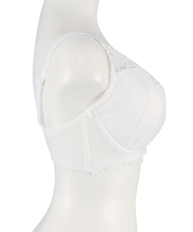 San-ai Resort（三愛水着楽園） 【エレガントコレクションPremium2312】単品ブラHIカップ ホワイト