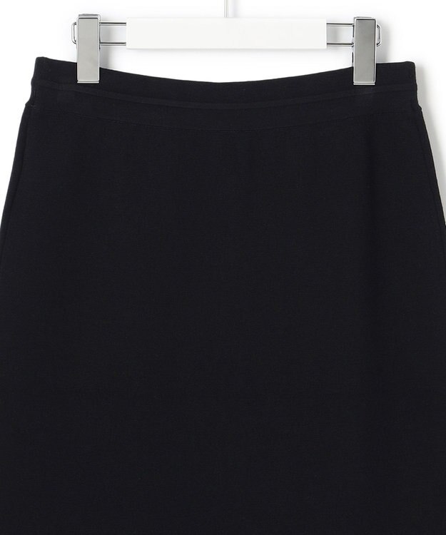 23区 ヴィスコースストレッチ タイト スカート ネイビー