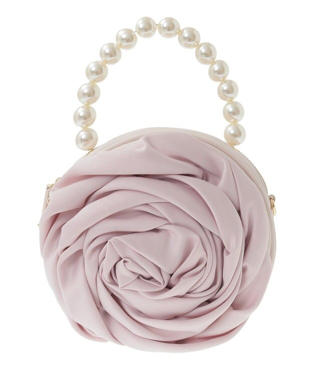 Maison de FLEUR ローズショルダーバッグ Pink