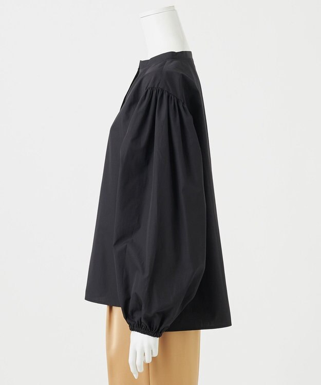 23区 【R(アール)】THOMAS MASON ボリュームスリーブ ブラウス ブラック系