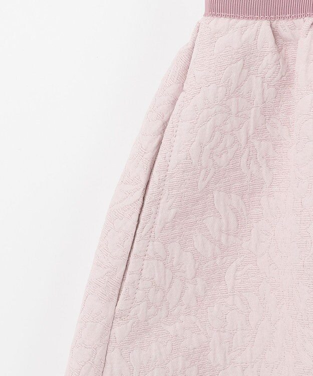 組曲 KIDS 【110-130cm】ジャガード セットアップ ピンク系