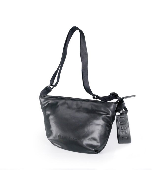 PELLE BORSA コンパクトラウンドショルダー Cheers チアーズ 4686 ブラック