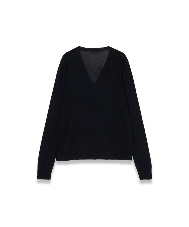 JOSEPH 【WEB＆OUTLET限定】ウールエアー Vネックニット Black