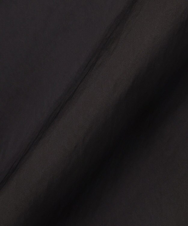 uncrave 【洗える】サテン フレアスカート（uncrave STANDARD） ブラック