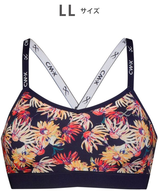 CW-X 【WOMEN】 スポーツブラ スタイルフリー ソフトな着用感 吸汗速乾（本体） HTY110 /ワコール ライトブルー