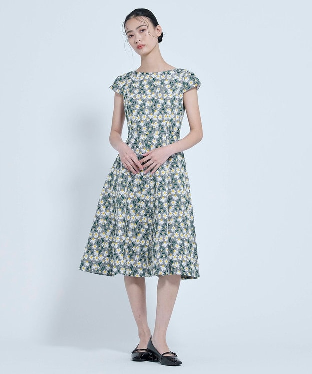 TOCCA GLORIOSA DAISY ドレス グレー系7