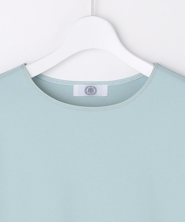 J.PRESS LADIES L ギガダルポンチ カットソー ライトアクア系