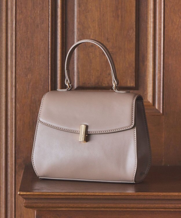 組曲 トップハンドルハンド バッグ ベージュ系