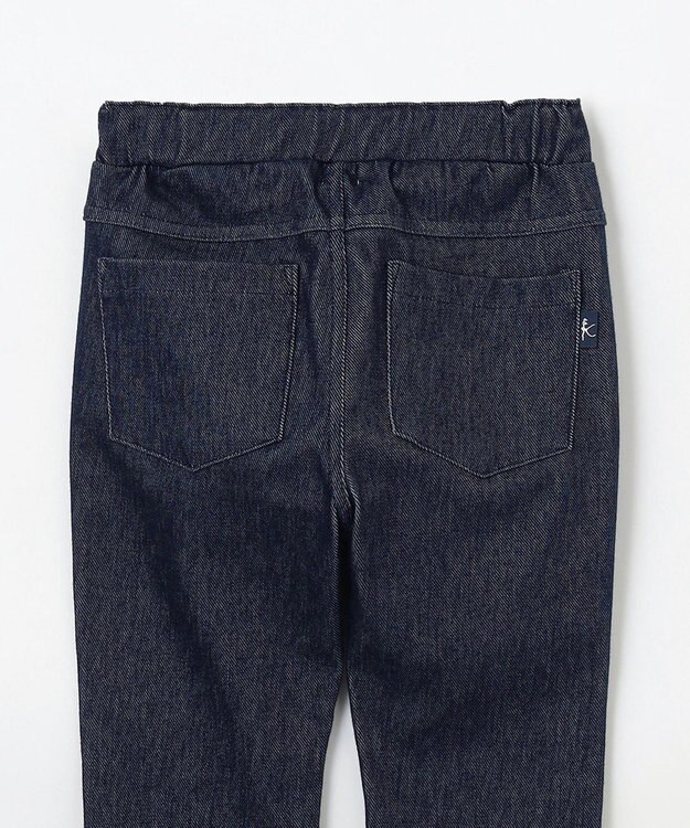 組曲 KIDS 【110-140㎝】ハートデニムニット パンツ ネイビー