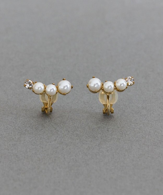 Phoebe 〈シリーズ累計販売5000点突破！〉リオデラパールイヤリング ゴールド