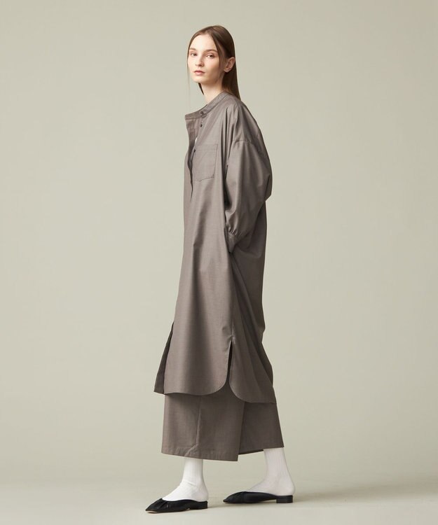 J.PRESS YORK STREET 【WOMEN】ハイウエストサロペット グレー系