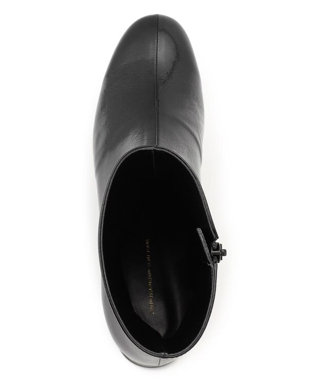 23区 ラウンドトゥ ショート ブーツ ブラック系