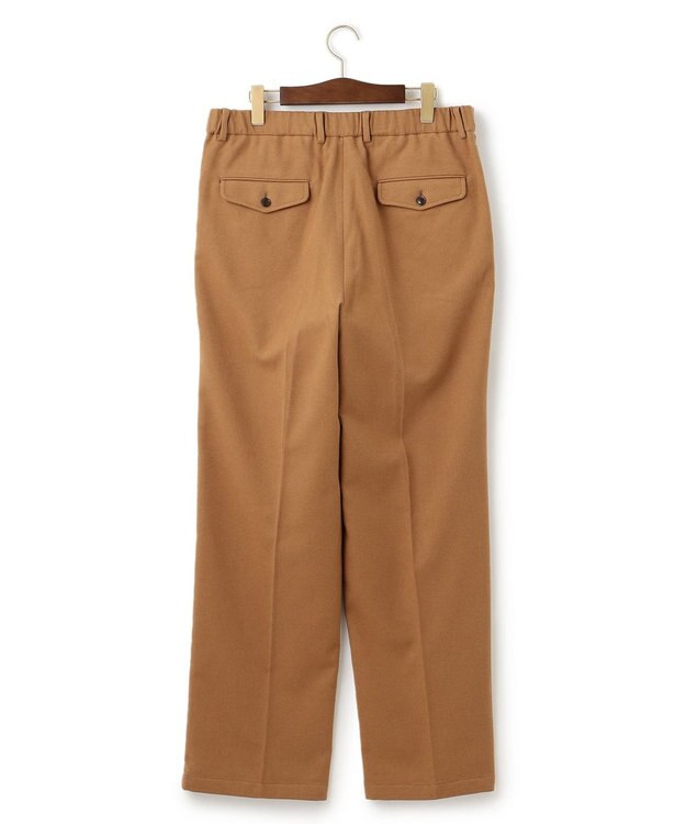 J.PRESS MEN カシミヤタッチワイド イージーパンツ ベージュ系