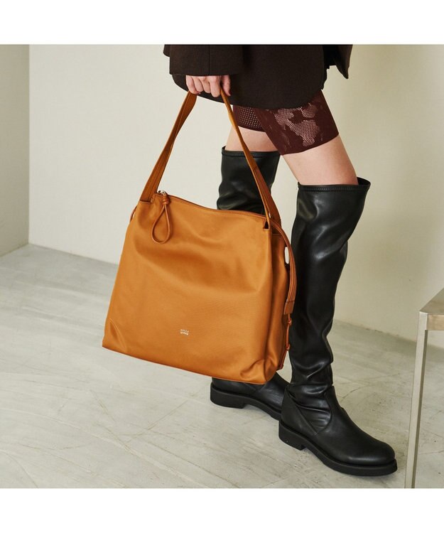 PELLE BORSA スクエアトート Bloom ブルーム 5834 ジンジャー