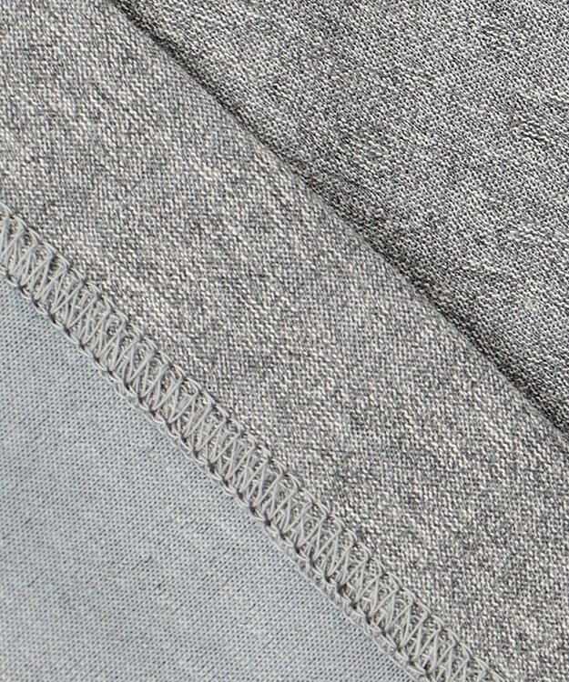 JOSEPH ABBOUD MOUNTAIN 【SPACE／UNISEX】オーガニックコットンスラブプレーティング天竺 Tシャツ ライトグレー系