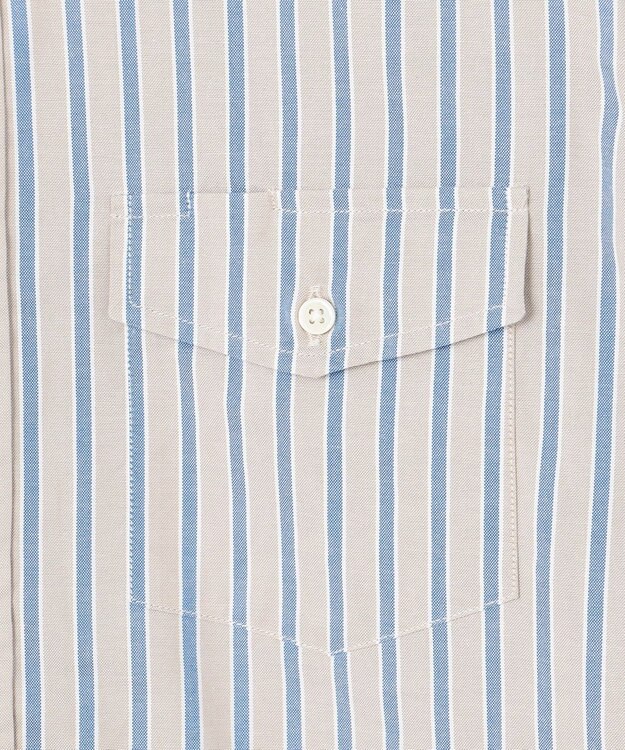 J.PRESS MEN 【WEB・一部店舗限定】オックスストライプシャツ ベージュ系1