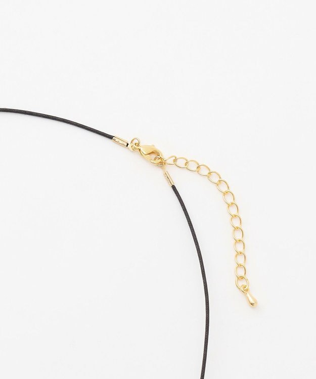 ANY マーブルフープネックレス ライトゴールド