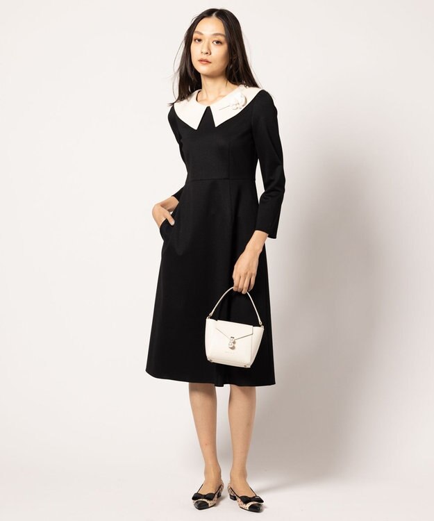 TOCCA 【00サイズあり・洗える】LUCE カラードレス ブラック系