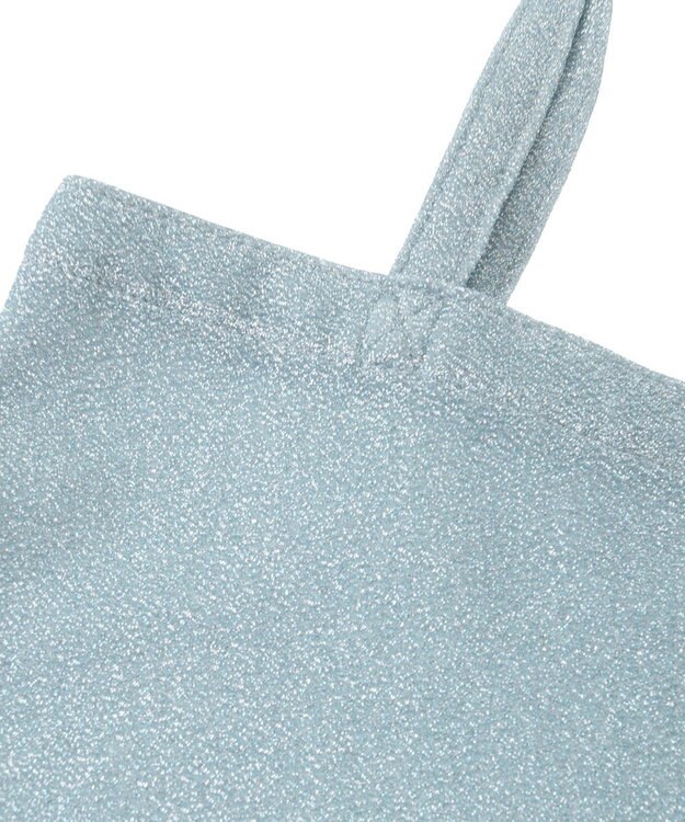 CRAFT STANDARD BOUTIQUE 【追加】akha.ラメトートバッグ Sax