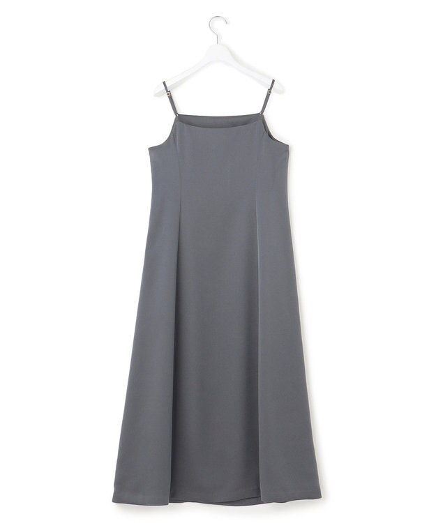 23区 【APPLAUDIR】ブライトフラワーレースコンビ ドレス スレートグレー系