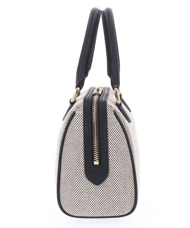 LANVIN en Bleu ヴィジュキャンバス 2wayボストンバッグ ブラック