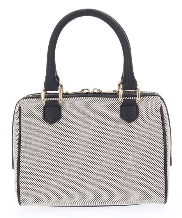 LANVIN en Bleu ヴィジュキャンバス 2wayボストンバッグ ブラック