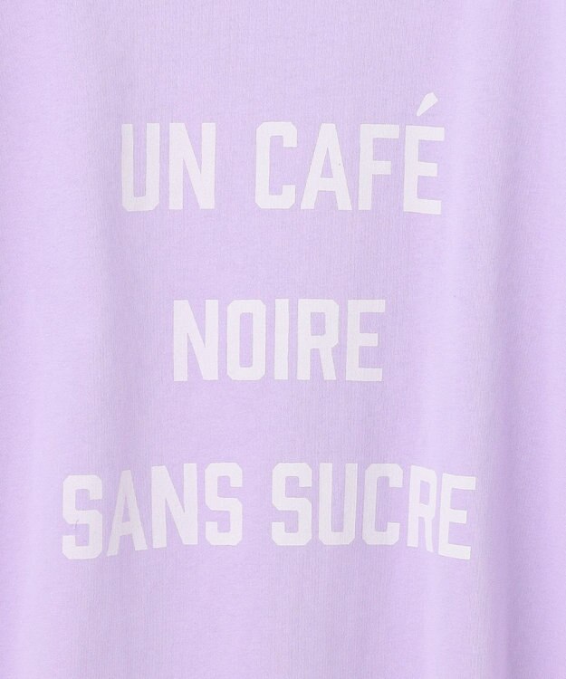 23区 【SLOW/洗える】ロゴ Tシャツ ライラック系