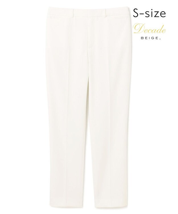 BEIGE， 【S-size】LUIZA / クロップドパンツ White
