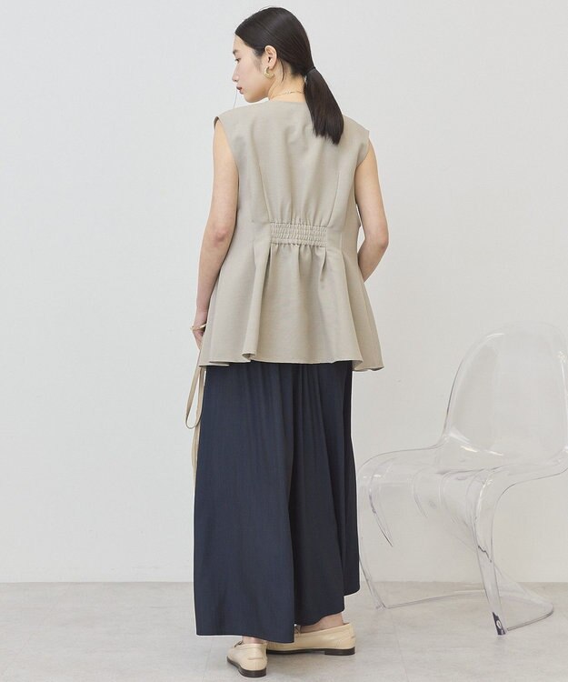 AMERICAN HOLIC 【選べる丈】ギャザースカーチョ【WEB限定カラー有り】 Navy