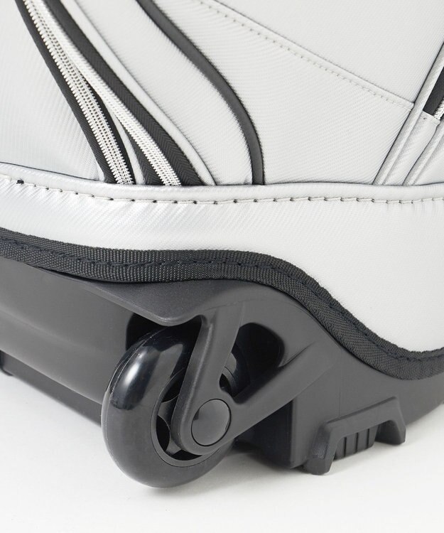 23区GOLF 【UNISEX】セルフスタンドバッグ内蔵キャディバッグ シルバー系