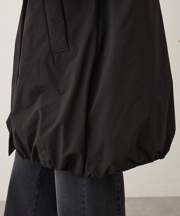 CRAFT STANDARD BOUTIQUE ボリューム中綿ミディコート Black