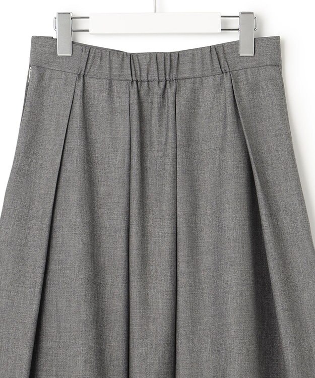 23区 【23区 | 5525gallery】ウールストレッチ フレア スカート グレー系