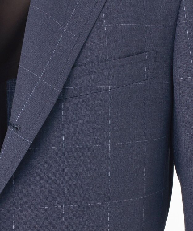 J.PRESS MEN 【WEB・一部店舗限定】ウィンドーペーン スーツ ダルブルー系4