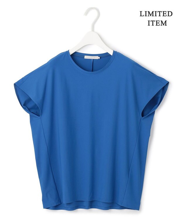 ICB 【WEB限定・接触冷感・UVカット・速乾】マットスキューバ 半袖プルオーバー ラピスラズリ系