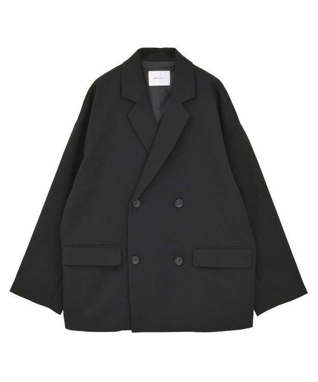 AMERICAN HOLIC オーバーサイズダブルジャケット Black