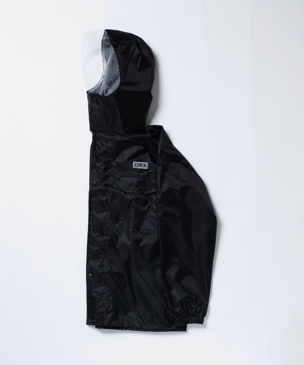 MOONBAT 【防水の頂点へ/上下セット】EDWIN (エドウィン) レインコート レインパンツ 上下セット ブラック