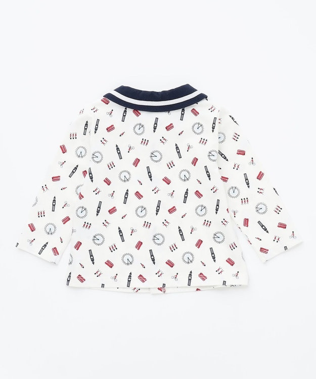 組曲 KIDS 【80-90㎝】ロンドントラベルセーラー セット オフホワイト系5