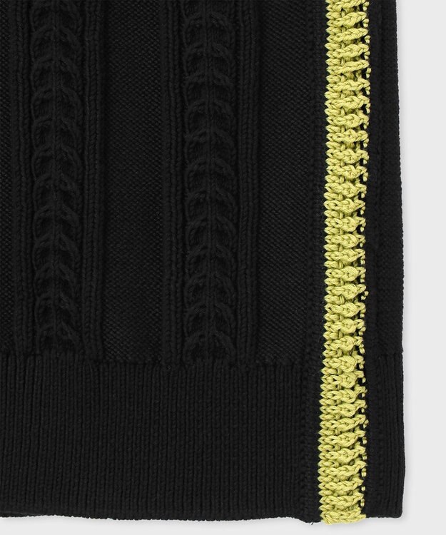 Paul Smith ミックスパターン ニットベスト ブラック