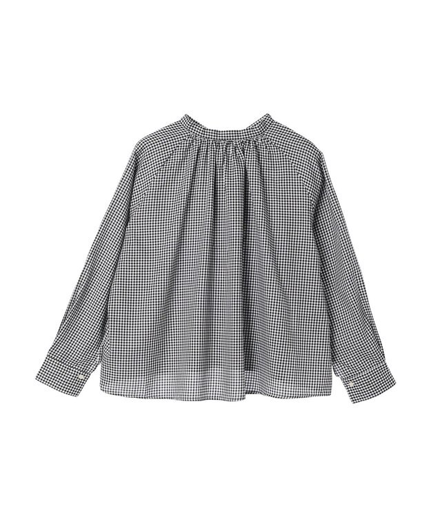 AMERICAN HOLIC イージーケア２ＷＡＹボウタイブラウス Gingham Check