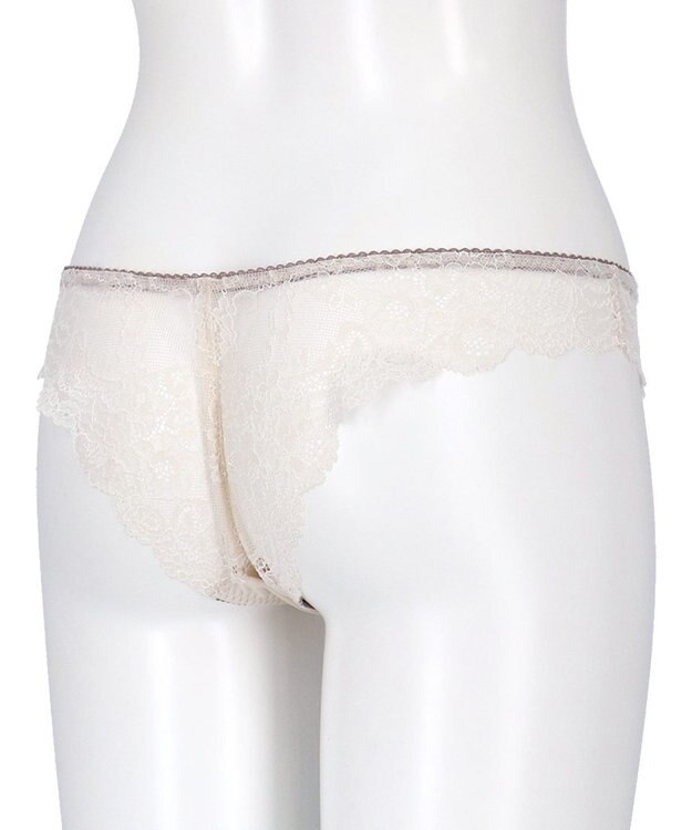 WACOAL Ｔバック ショーツ 【ハグするブラ】 BXB478とペア はきこみ丈あさめ バックのかぶりが広め ソング レディース PXB478 /ワコール ベージュ