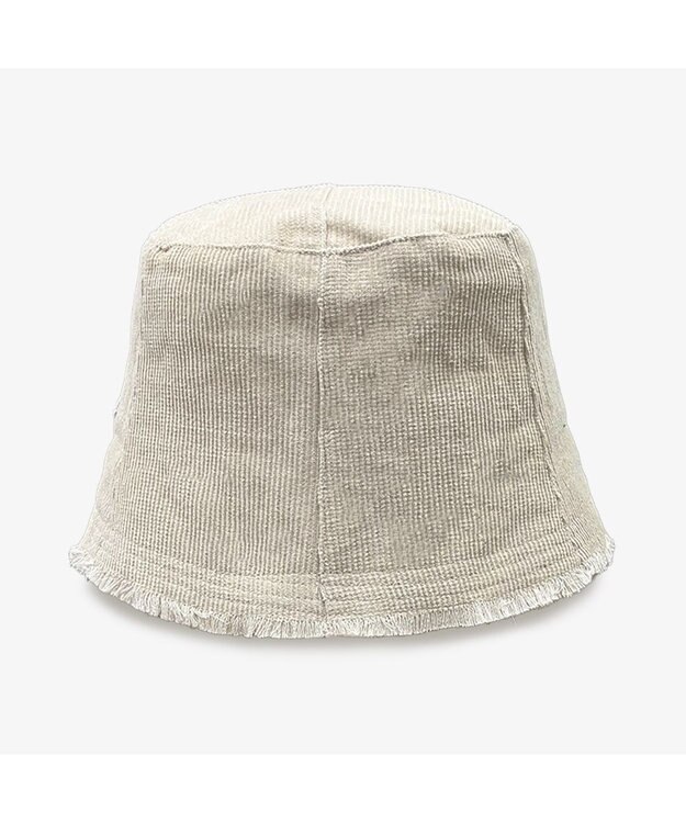 林八百吉商店 Champion コーデュロイフリンジチューリップハット ライトベージュ