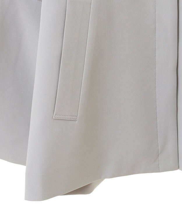 Green Parks ef-de タック袖ラグランジャケット Light Gray