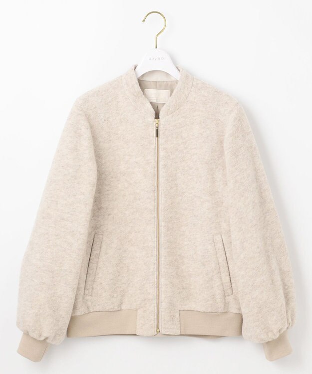 ANY SIS スライバー ブルゾン アイボリー