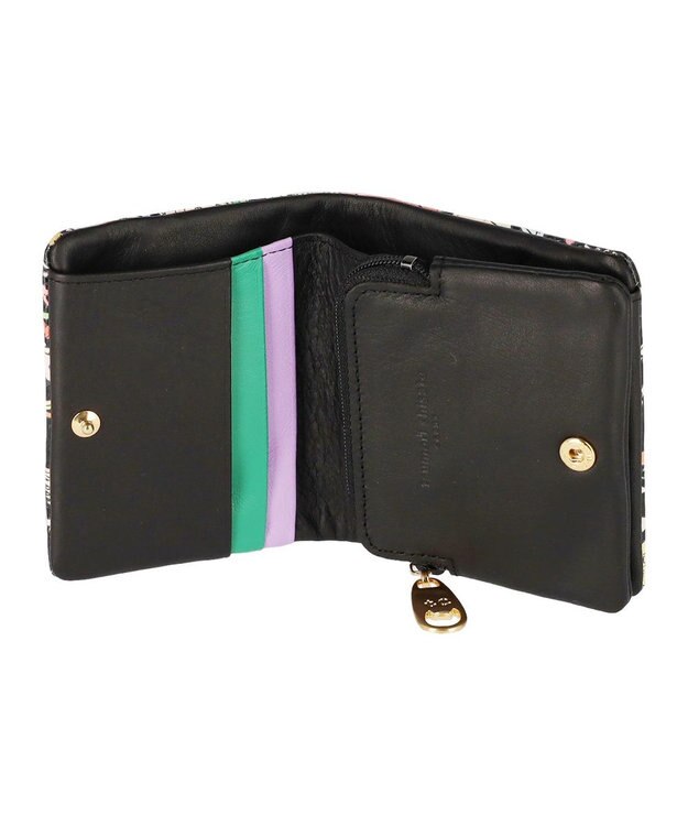 tsumori chisato CARRY ナチュラルラブ 財布 折財布 ミニ財布 ブラック