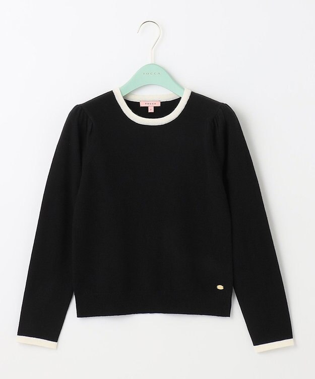 TOCCA 【洗える！】CASHEMERE プルオーバー ブラック系