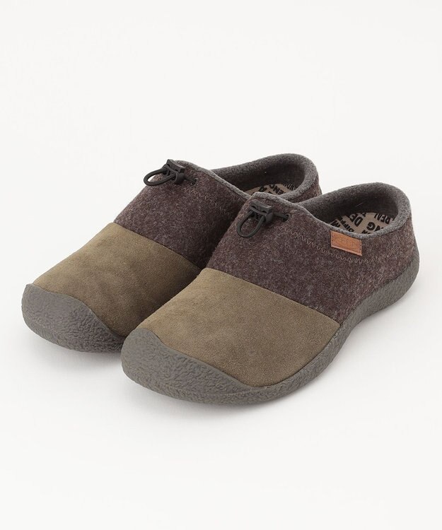 JOSEPH ABBOUD MOUNTAIN 【KEEN】MENS HOWSER III　SLIDE シューズ ダークブラウン系