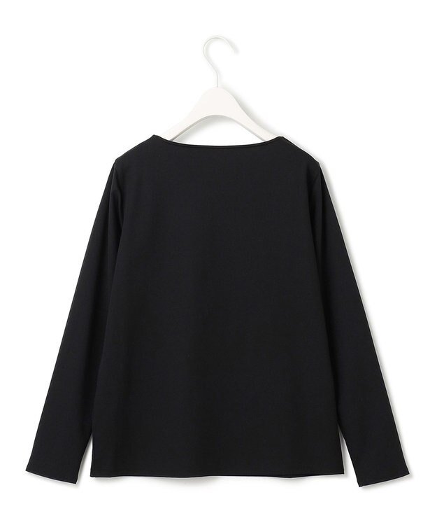 ICB L 【洗える】コンパクトモクロディ プルオーバー ブラック系