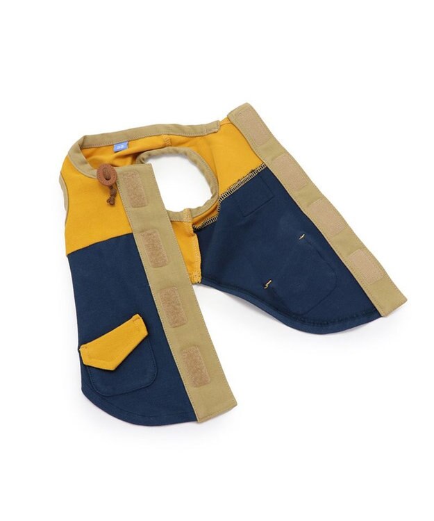 PET PARADISE ペットパラダイス 背中開きベスト 《ネイビー》 小型犬 ネイビー