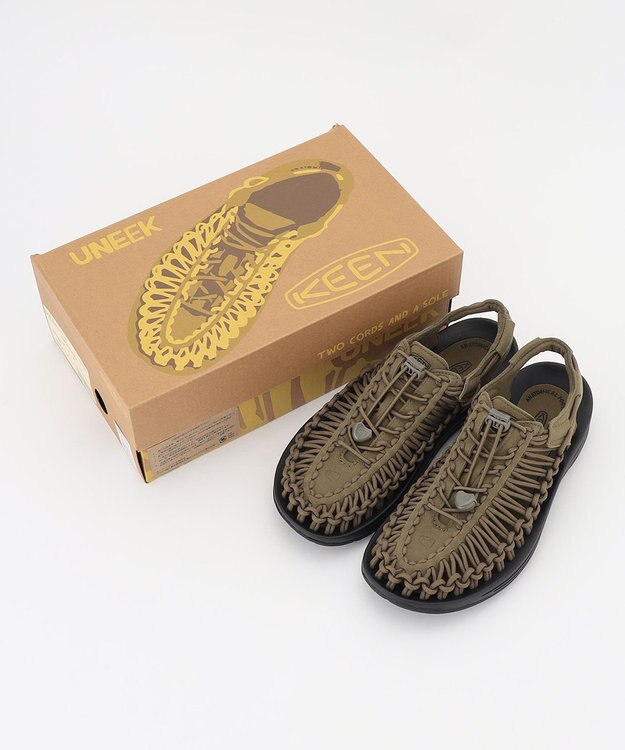 JOSEPH ABBOUD MOUNTAIN KEEN UNEEK サンダル カーキ系