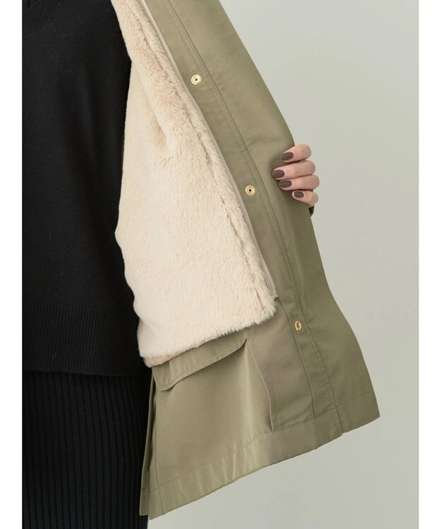 earth music&ecology ３ＷＡＹ　マウンテンパーカー Khaki